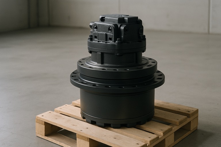Travel motor, final drive, track drive: terms