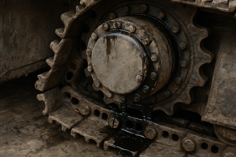 Final drive leaking